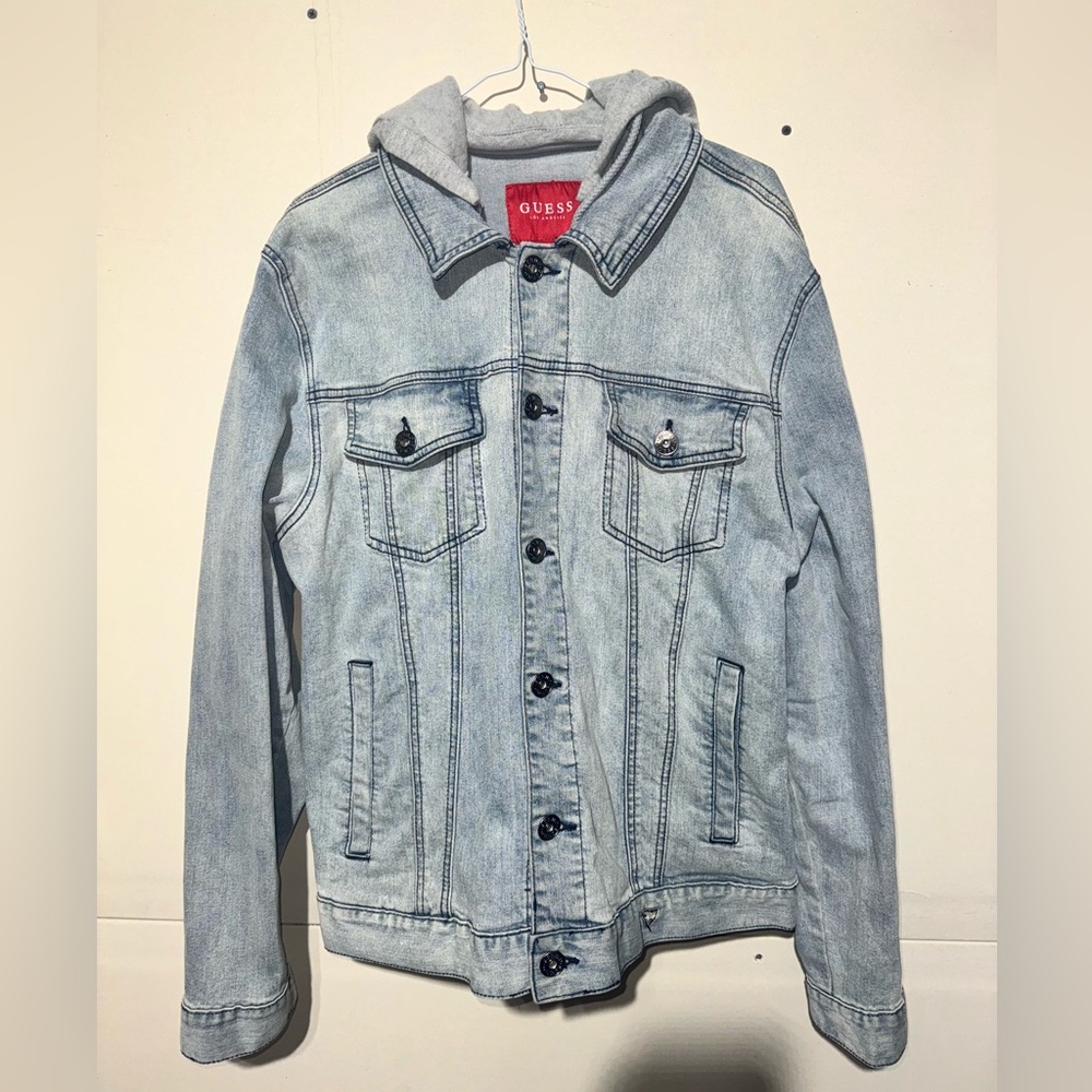 Guess Hooded Denim Jacket